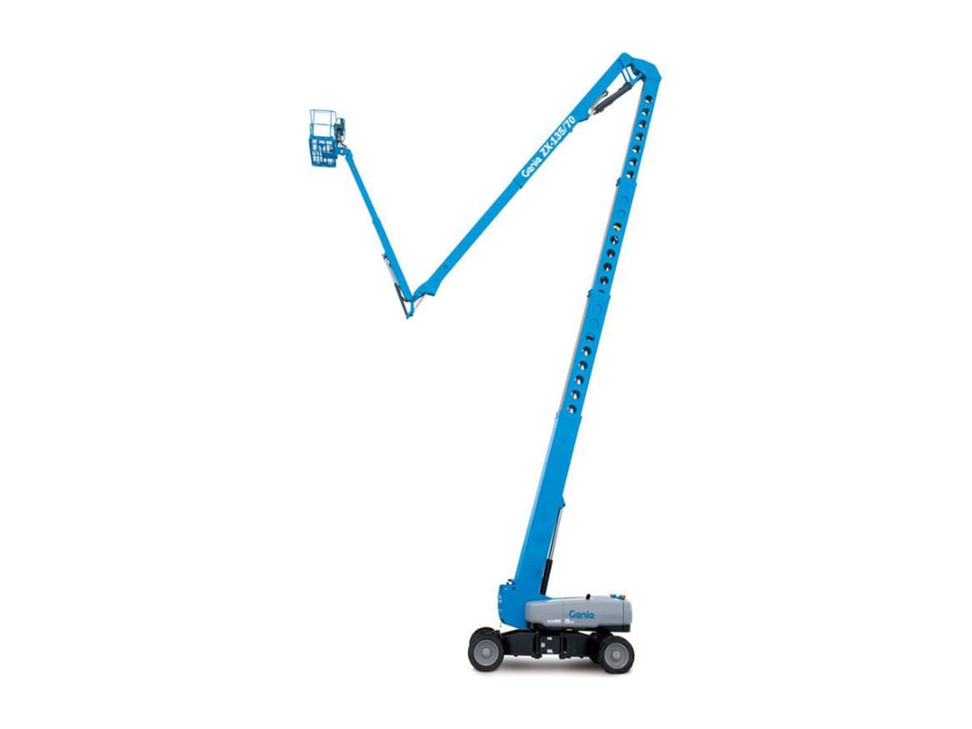 Genie ZX-135/70: articulating boom lift for rent in Konin