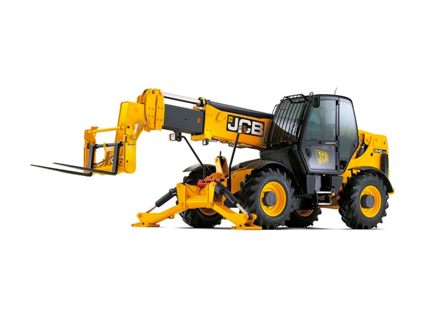 JCB 540-180: telehandler for rent in Brodnica