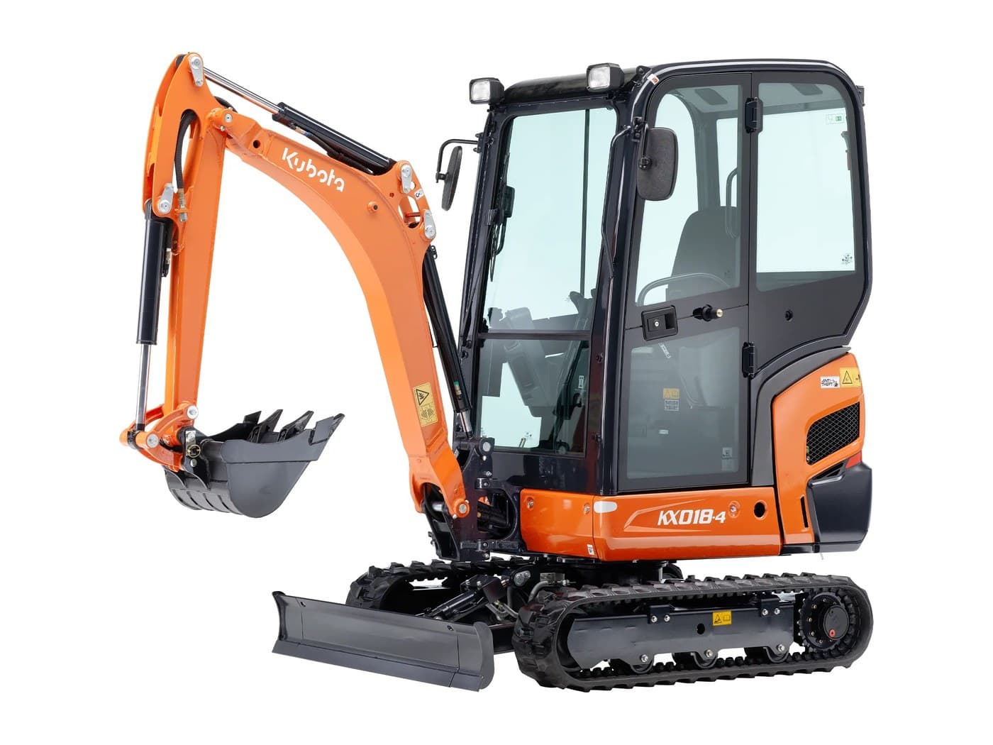 Wynajem — minikoparki: Kubota KX018-4