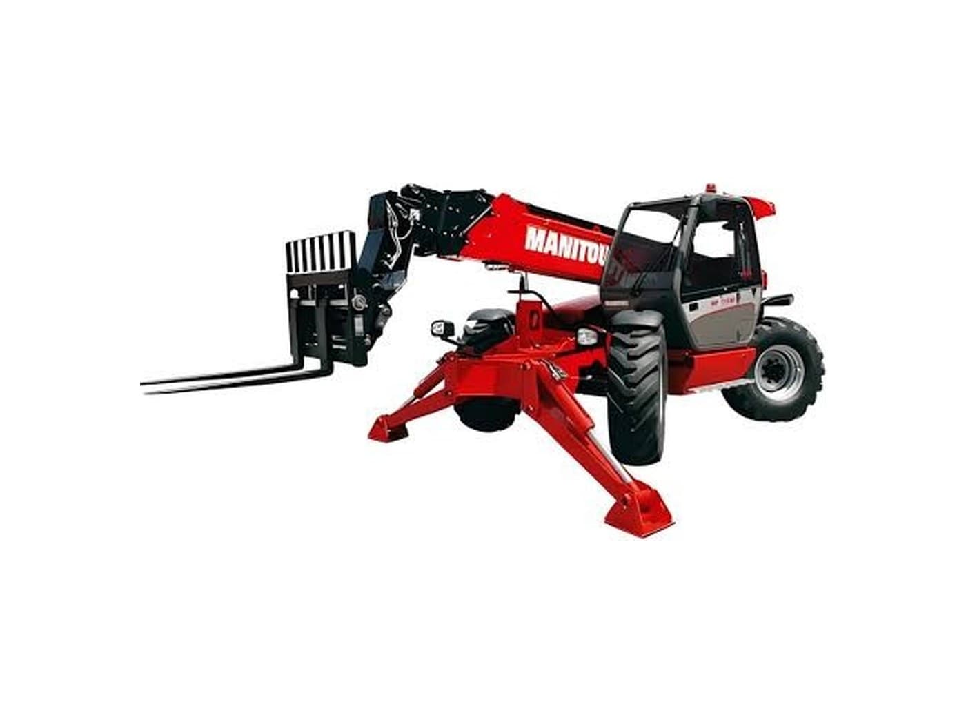 Manitou MT 1740 SLT — ładowarka teleskopowa na wynajem w Lesznie