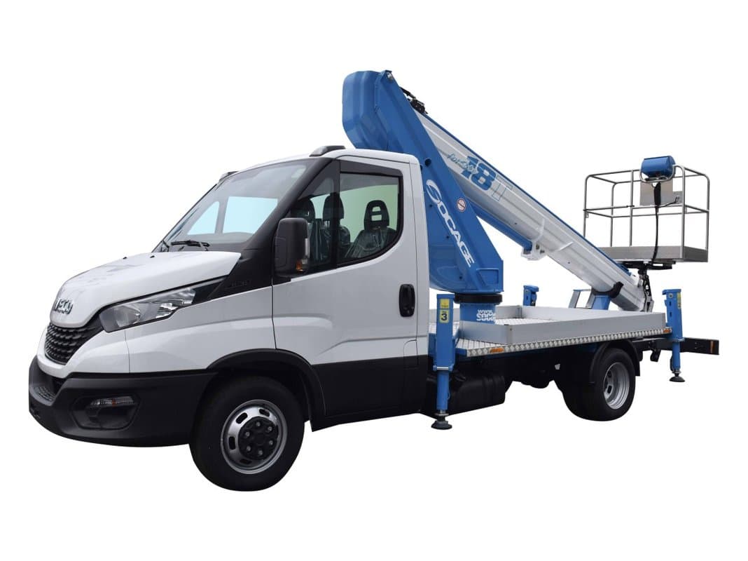 Socage Forste 18T H+H Speed Iveco 35S używany