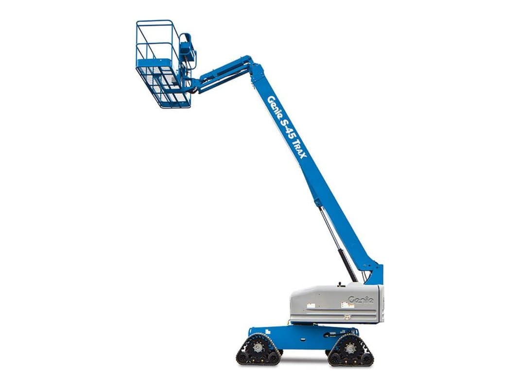 Genie S45 Trax, telescopic boom lift